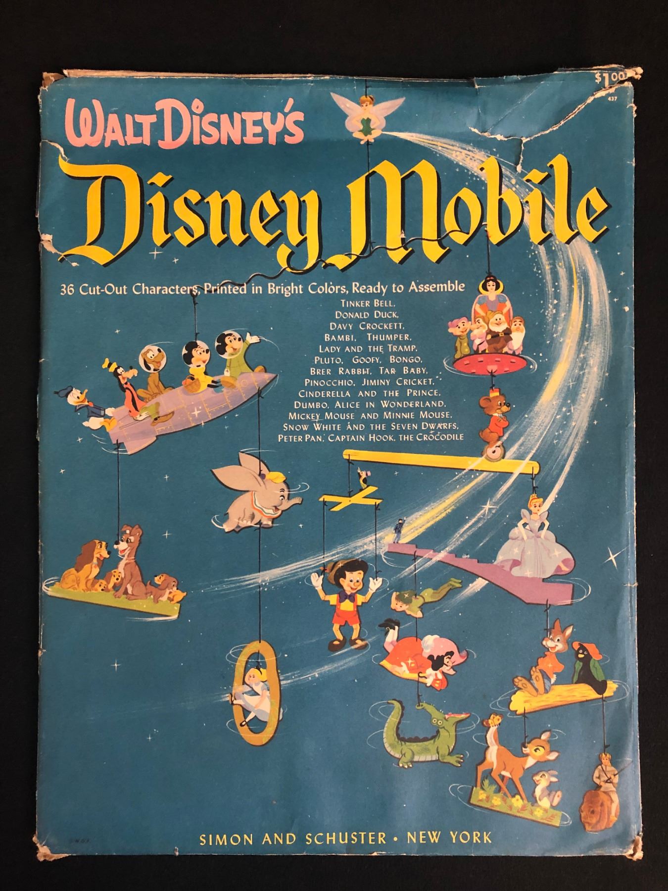 VINTAGE Walt Disney's "Disney Mobile"