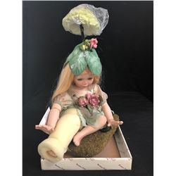 Vintage Duck House Heirloom Porcelain Doll (RARE)