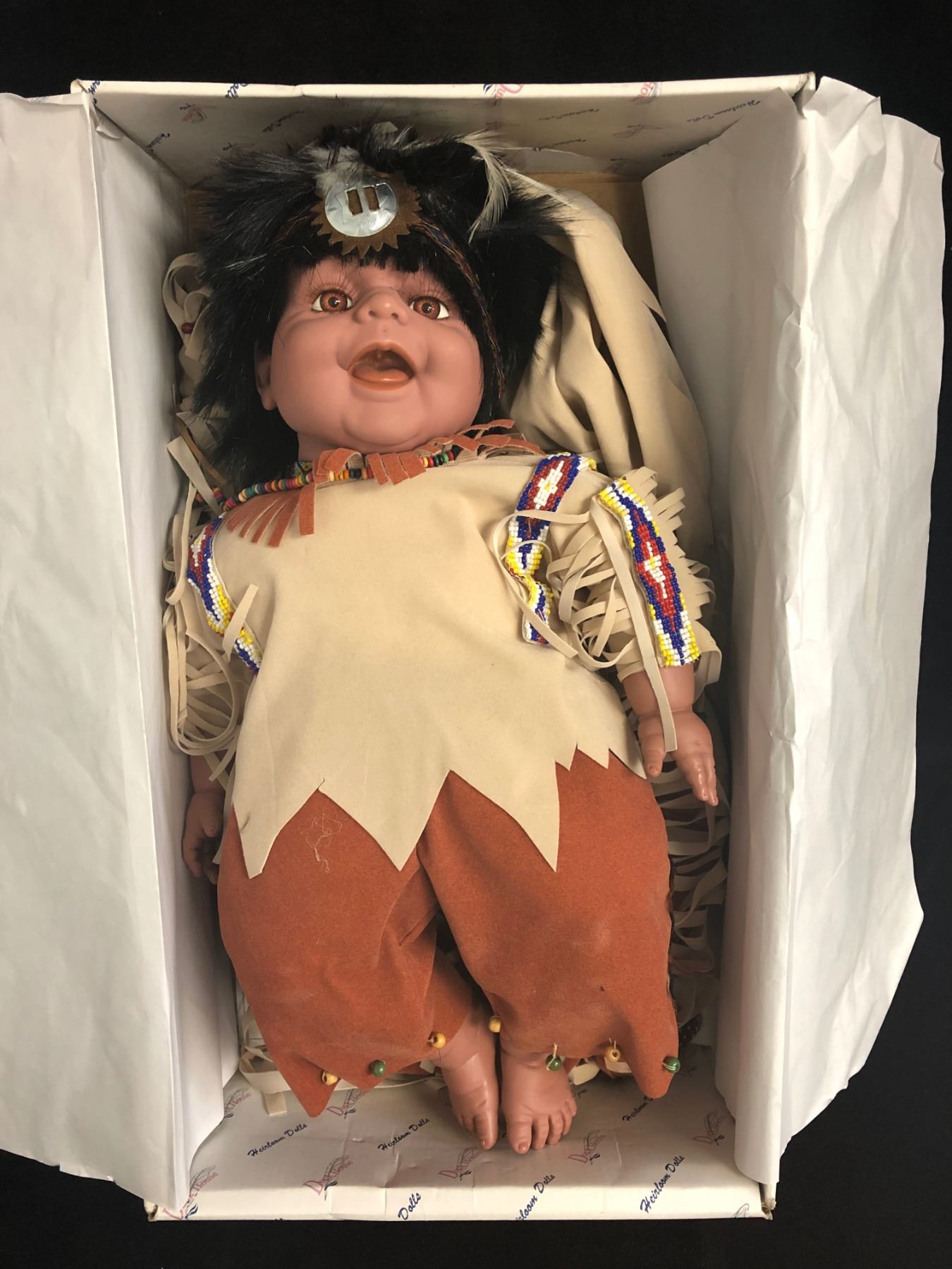 Vintage Duck House Heirloom Porcelain Doll (RARE)