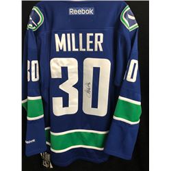 RYAB MILLER SIGNED CANUCKS JERSEY