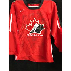 2004 TEAM CANADA WORLD CUP HOCKEY JERSEY (TEAM SIGNED)
