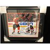 Image 1 : DALE WEISE SIGNED HOCKEY PHOTO FRAMED W/ COA
