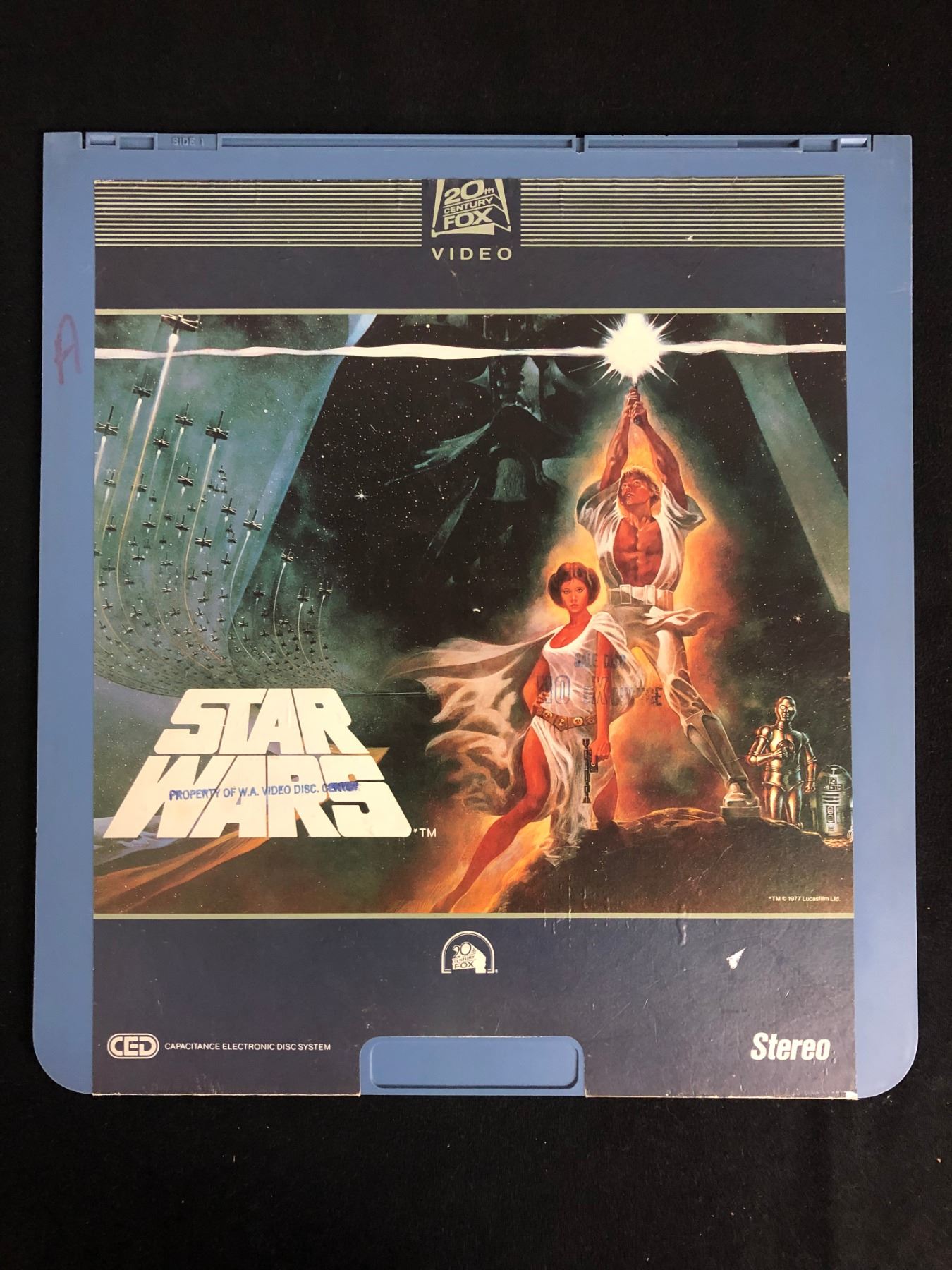 Star Wars Laser Disc (1982 20th Century Fox Release)