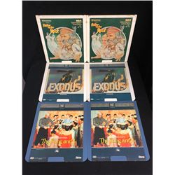 LASERDISC LOT (THE KING AND I/ FIDDLER ON THE ROOF/ EXODUS)