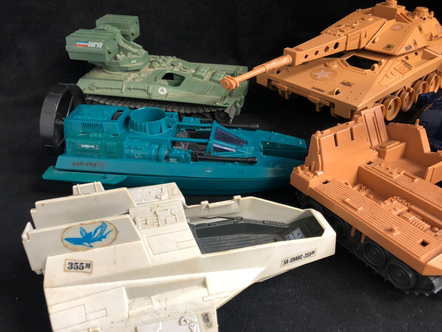 VINTAGE G.I JOE VEHICLE LOT
