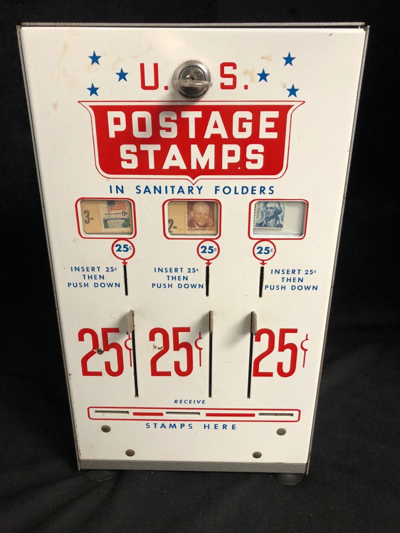 Vintage Postage Stamp Machine