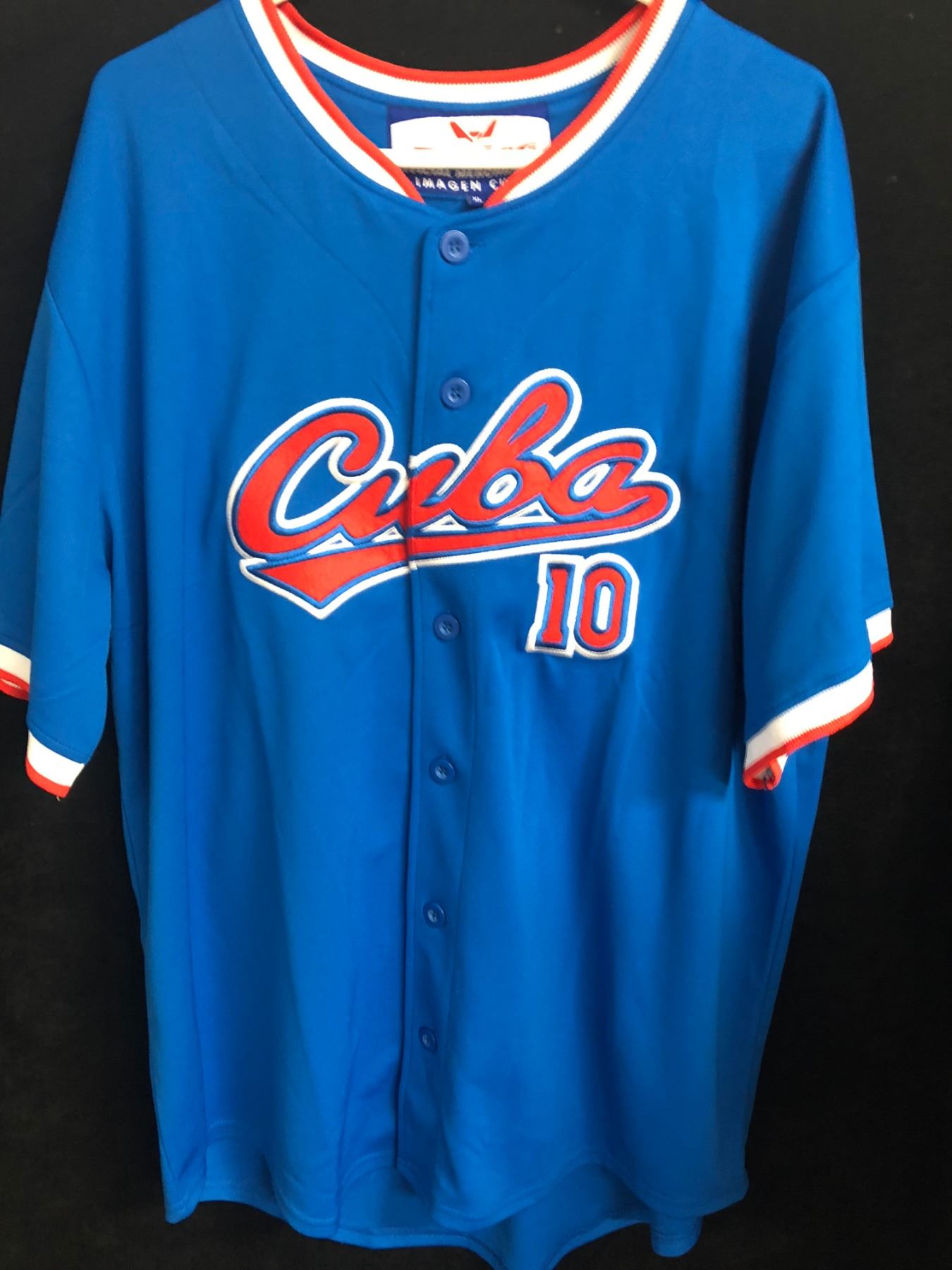 TEAM CUBA BASEBALL JERSEY (XL)