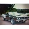 Image 1 : 1971 Cuda Convertible 383 AC 1 of 9  4:30 Pm Feature car   1 Repaint Original car