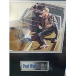 Paul Walker Signed VERY RARE