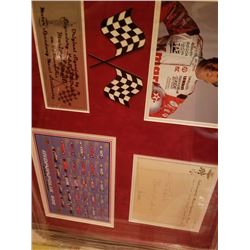 Mario Andretti Indy letter head 1969 NO RESERVE!