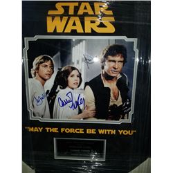 Star Wars Cast signed selling No Reserve!