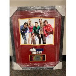 Big Bang Theory cast signed