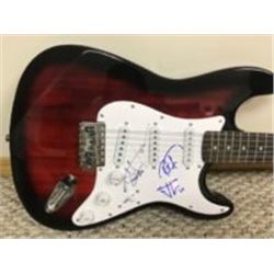 The Police   Certified Autographs   Guitar