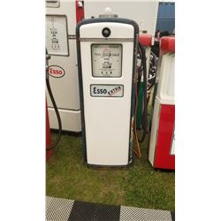 Gilbarco Red Esso Restored original Gas Pump 1940s Gas Pump