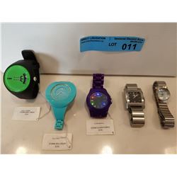 5 X ASSORTED STORM WATCHES