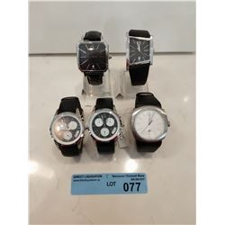 LOT OF 5 X CK MENS WATCHES