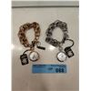 Image 1 : LOT OF 2 X ED HARDY WATCHES