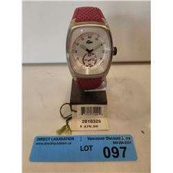 LACOSTE STAINLESS STEEL WATCH