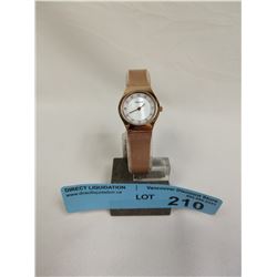 MAROON CERAMIC BERING WATCH