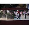 Image 1 : 4 SIGNED TIGER WOODS PICTURES EACH 8" X 10"