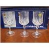 Image 2 : SET OF 6 NEW CRYSTAL WINE GLASSES