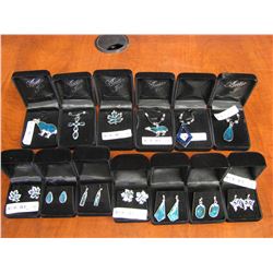 LARGE LOT OF PAUA SHELL JEWLERY