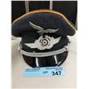 Image 1 : LUFTWAFFE PEAKED CAP W/ ORIGINAL INSIGNIA