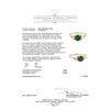 Image 5 : 1.57 ctw Emerald And Diamond Ring - 18KT Yellow Gold