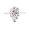 Image 2 : 0.93 ctw Diamond Ring - 14KT White Gold