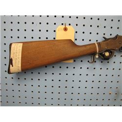 g092... Stevens favoritefalling block 22 caliber half hex and half round Barrel forestock  chipped