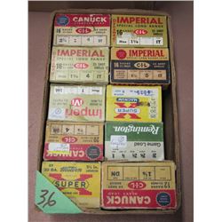 Lot 10 Boxes Collector Shotgun Ammo - Misc Quantities