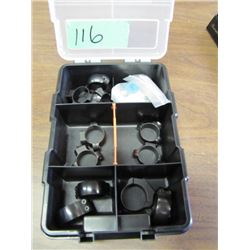 Lot Asst Scope Rings