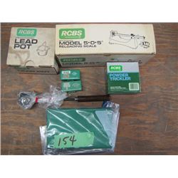 Reloading Equipment - Lead Pot, Scale, Etc.