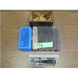 Lot Ammo Cases, Screwdriver, etc.