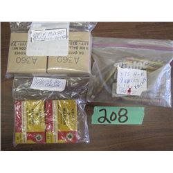 Lot 2 Boxes 9mm Mauser Kynoch, 2 Boxes Military 9mm, 9 Rounds .375 H&H