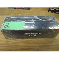 Box 500 Rounds .22LR Supressor