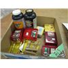 Image 1 : Box w/Black Powder Supplies - No Shipping
