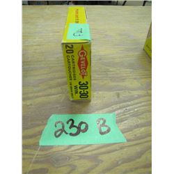Box 30-30 Ammo