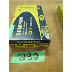 Box 30-06 Ammo