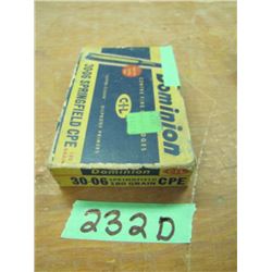 Box 30-06 Ammo