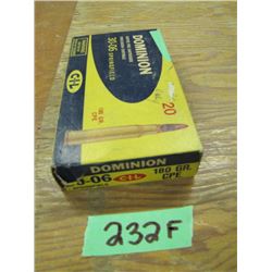 Box 30-06 Ammo