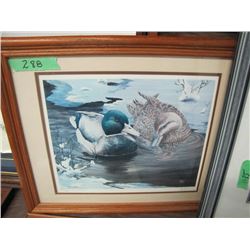 Mallard Duck Painting by H. Pike 870/2000