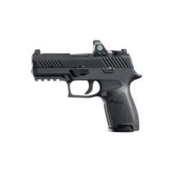 SIG P320C 9MM 3.9" 15RD BL ROMEO1 NS