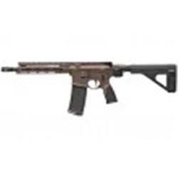 DD M4 V7 PSTL LAW 556NATO 10.3" BRN