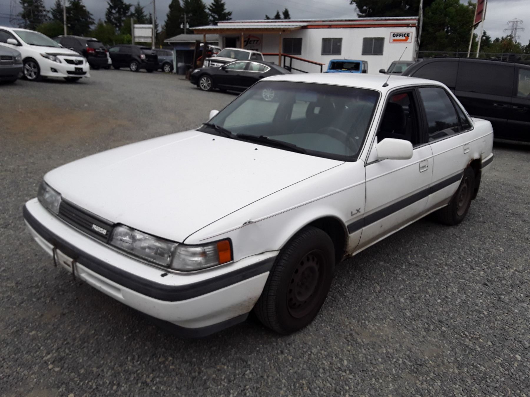 A7 1990 MAZDA 626 , White , 195259 KM's