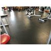 Image 2 : ALL RUBBER GYM FLOOR MATS UPSTAIRS, APPROX. 60 3' X 6' MATS, SOME MATS CUT TO FIT