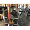 Image 1 : POST MOUNTED ABDOMINAL/LEG UP MACHINE WITH BANDS