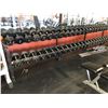 Image 1 : APPROX. 24' RACK WITH 2 FULL DUMBBELL SETS