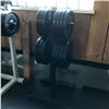Image 1 : PLATE RACK WITH PLATES