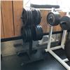 Image 1 : PLATE RACK WITH PLATES